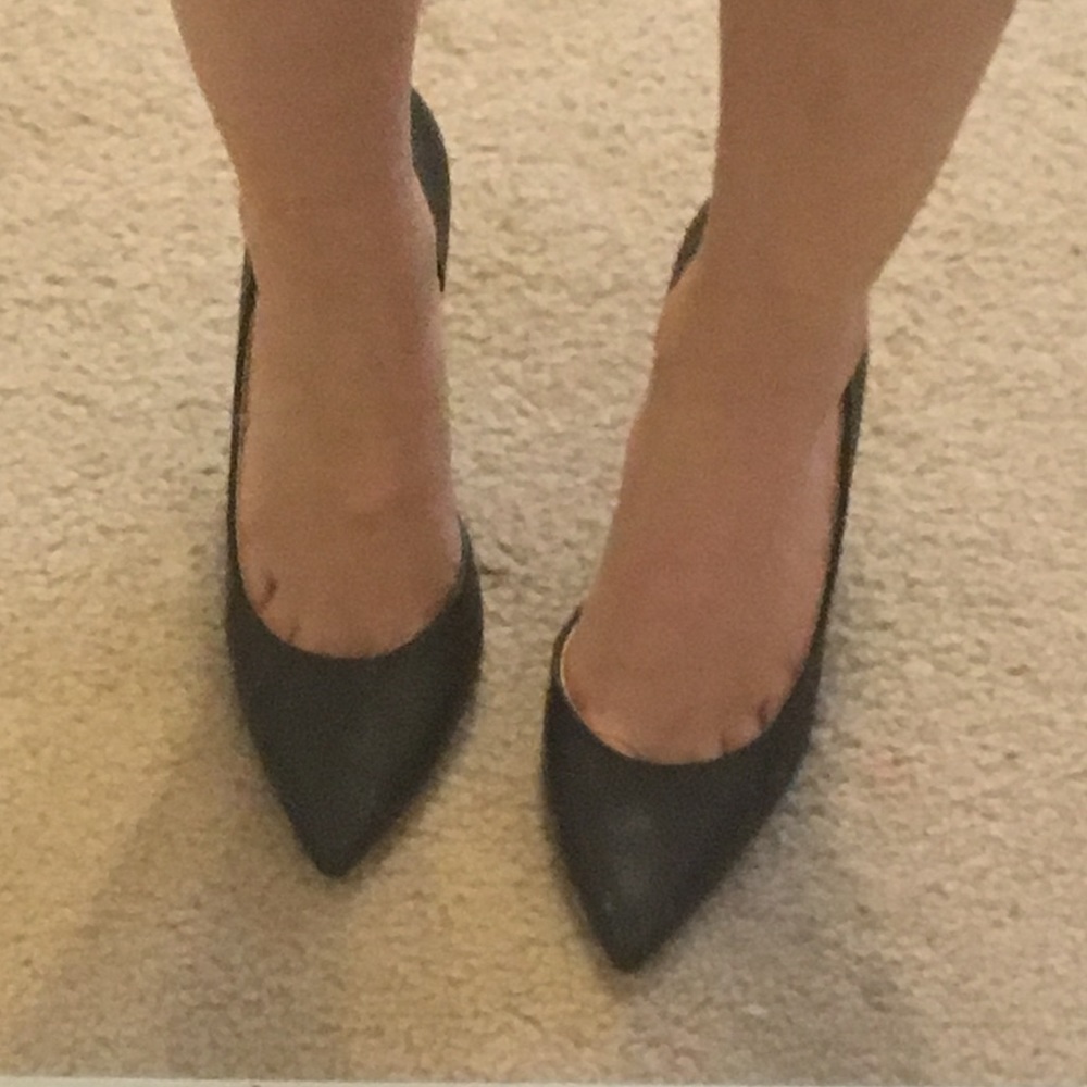 Professional classy black heels